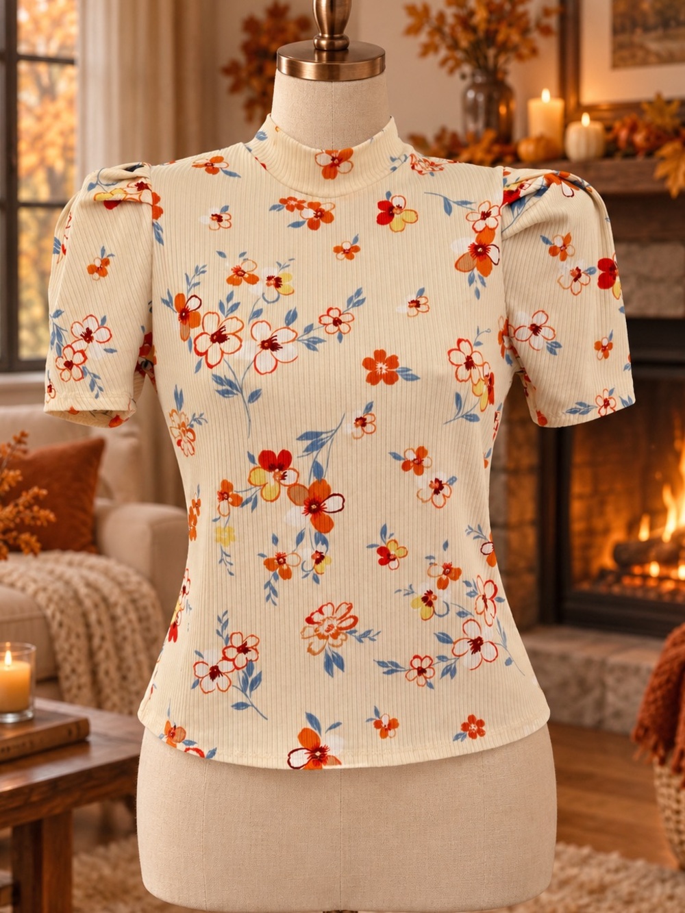 Rainbow Blouse Small